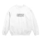 シン もぃもぃ☆( ˘ω˘)ﾎｰﾎｰのCIWSたん Crew Neck Sweatshirt