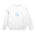 ゆるしてのやさしい犬 Crew Neck Sweatshirt