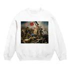 いとの民衆を導く自由の女神 Crew Neck Sweatshirt