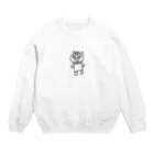 こぶたのブイナちゃんのブイナちゃん Crew Neck Sweatshirt