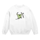 ただとま屋のかえるゲコゲコ Crew Neck Sweatshirt