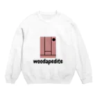 woodapedite Fukuoka shopのminimatou hanabue Crew Neck Sweatshirt