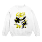 LONESOME TYPE ススの猫が世界を支配する（黄） Crew Neck Sweatshirt