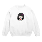 かわいいおみせのためちゃんとスマホ Crew Neck Sweatshirt