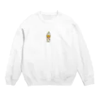 ティラノっちの文字なしティラノっち Crew Neck Sweatshirt