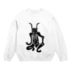 tuge9999の角大師 Crew Neck Sweatshirt