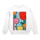 ▼fruits shopのチューリップさんたち Crew Neck Sweatshirt