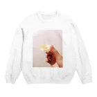 やめてステファニーのあなたと食べたいよ Crew Neck Sweatshirt