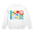 ぽい𓅿のさんすうセット📐 Crew Neck Sweatshirt