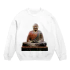 AAAstarsの鑑真 Crew Neck Sweatshirt