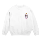 PostPet Official Shopのフロとジンパチの友情 Crew Neck Sweatshirt