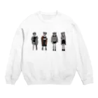 チガヤくじらの大爆発の点呼！ Crew Neck Sweatshirt