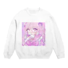 あくむ病院の依存♡少女（ゆめかわいい） Crew Neck Sweatshirt