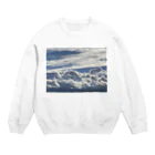 天使のいる街の雨が止んだ秋の空 Crew Neck Sweatshirt