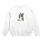 2216studioのガミィベア食べるフレブルちゃん。パイドちゃん。 Crew Neck Sweatshirt