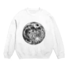 774／nanashiの満月 Crew Neck Sweatshirt