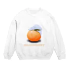 tieのしろくまみかん Crew Neck Sweatshirt