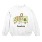 wktkライブ公式グッズショップの-if-めんだこ秋冬モデル Crew Neck Sweatshirt