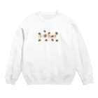 依月のきまぐれ。のたこやき Crew Neck Sweatshirt