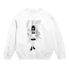 湯たんぽの@ Crew Neck Sweatshirt