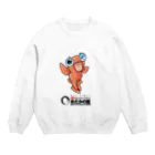 めだかの館公式グッズショップの楊貴妃メダカのよう吉 Crew Neck Sweatshirt