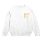 いかちぃの【Lv.100】誰にでもシッポをふるうさぎ Crew Neck Sweatshirt