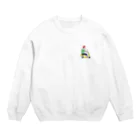 YUNOMI店のばいく Crew Neck Sweatshirt