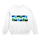 MUGURa-屋のジグジグザグザグ Crew Neck Sweatshirt