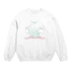 めろんめろんのショップのやさしい　め・ろ・ん Crew Neck Sweatshirt