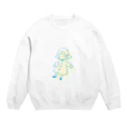 なっつのおんなのこ Crew Neck Sweatshirt