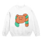 ぽむたむ君のともだちのぽむたむ君(オレンジ) Crew Neck Sweatshirt