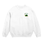 ラクガキ工房のガラパゴスのカメさん Crew Neck Sweatshirt