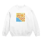 my pastel（いしはら　まさこ）の田舎の子供グッズ。 Crew Neck Sweatshirt