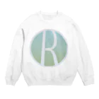 REST IN RECORDSのレストインレコーズ | レーベルロゴ | オフィシャルカラー Crew Neck Sweatshirt