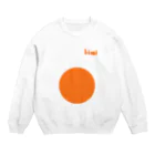 ふなこしの【黄身デザイン】半熟卵Ver. Crew Neck Sweatshirt