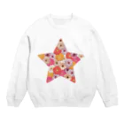 WINDOWの星ベラ Crew Neck Sweatshirt