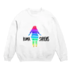 クマ・サピエンスのKUMA SAPIENS Crew Neck Sweatshirt