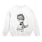Honoka のメットくん Crew Neck Sweatshirt