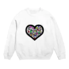 🍿ポップコーン🍿のお店のlove emotions Crew Neck Sweatshirt