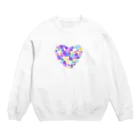 Ama_chanの花盛りの天使 Crew Neck Sweatshirt