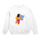 SESTA SHOPのテディベアの近衛兵さん(イギリス) Crew Neck Sweatshirt