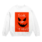 ミステリーキャラクターズのtrick or treat！ Crew Neck Sweatshirt