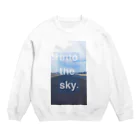 アッシュのinto the sky. Crew Neck Sweatshirt