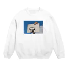 Neko baccaの猫とバスケットゴール② Crew Neck Sweatshirt