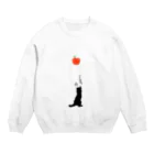 SHOP ベアたんのバリバリバー Crew Neck Sweatshirt