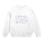 soratoのグミたち/白 Crew Neck Sweatshirt