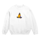 72kiのスケボー女子 Crew Neck Sweatshirt