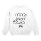 dailyworksのはっぱboy Crew Neck Sweatshirt