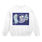 杜の魚のおやすみメデューサ Crew Neck Sweatshirt