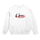 Oncidium  by minamisenaのピンクロゴ Crew Neck Sweatshirt